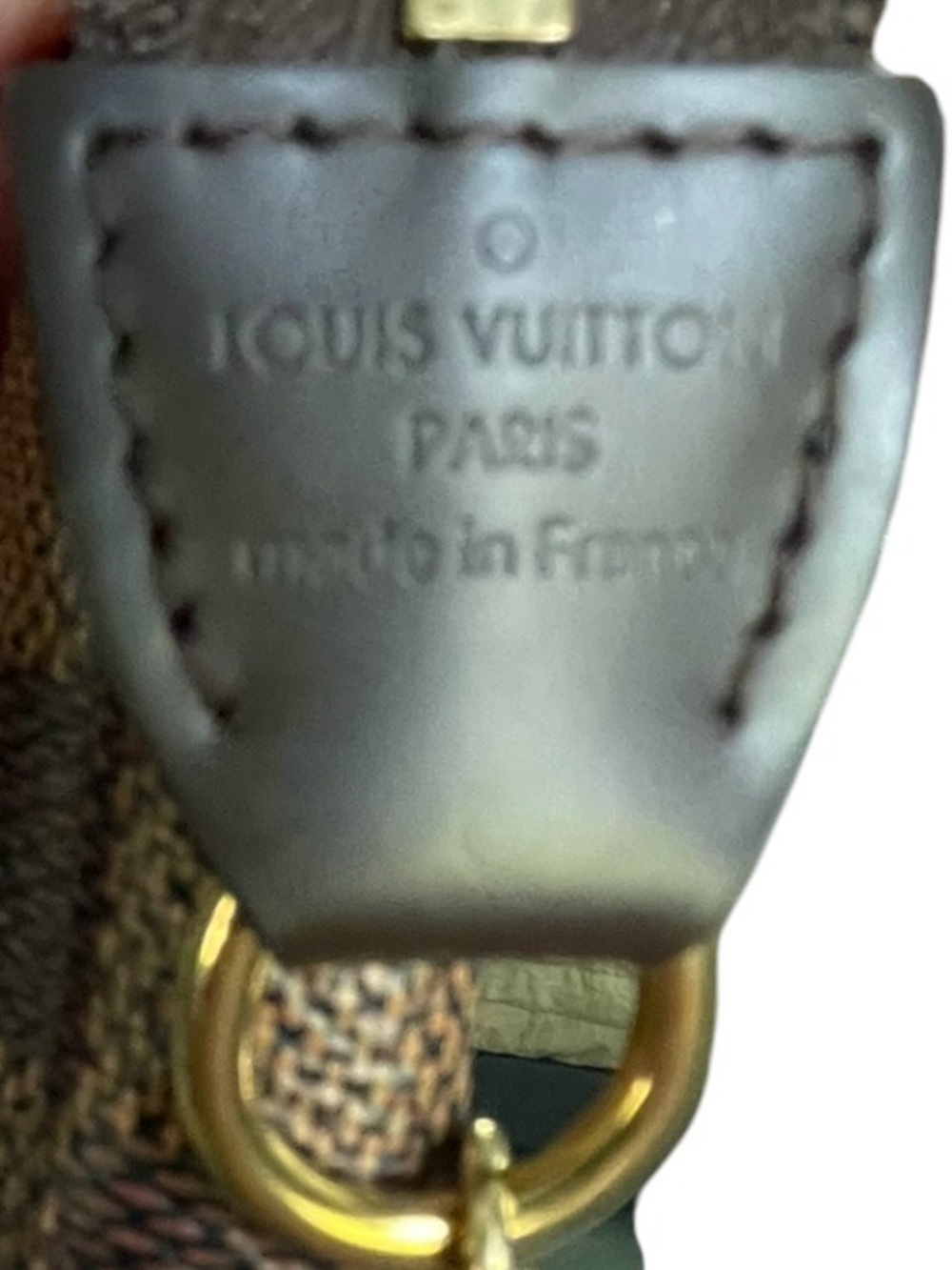 Louis Vuitton Mini Pouchette Damier Ebene - Picture 6 of 6